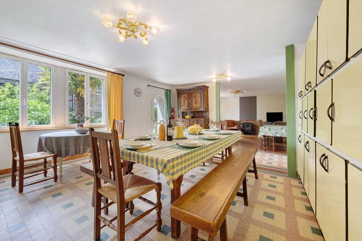 Maison de vacances 'Grand Gîte - Ferme De' avec jardin commun et Wi-Fi in Plouvorn, Ceinture Dorée