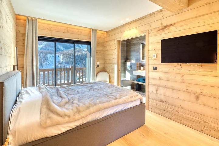 Chalet pour 12 personnes, animaux acceptés dans Auron - 4