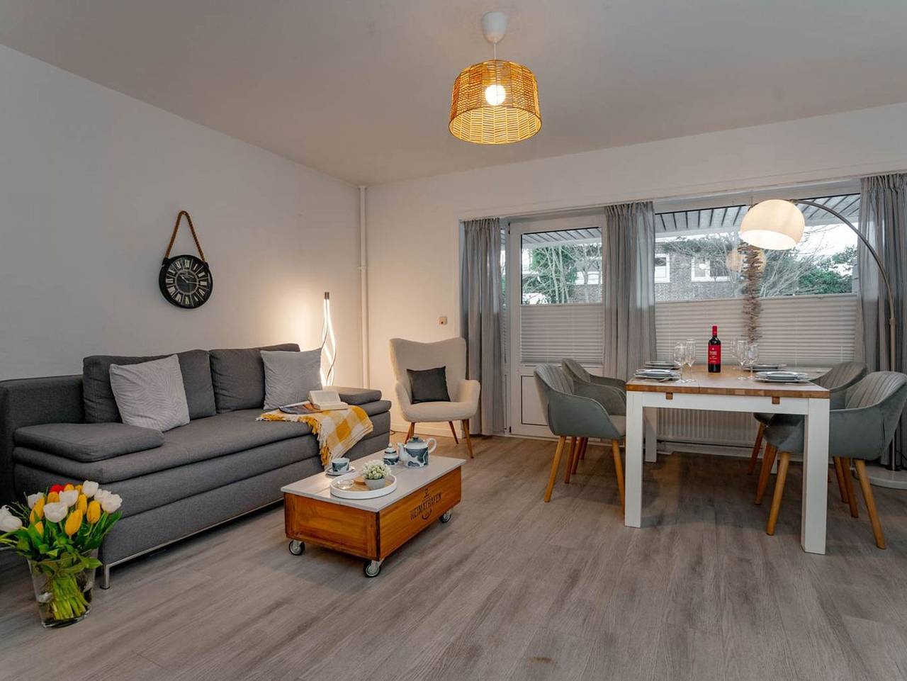 Ganze Ferienwohnung, Hüs Wüf  - Schwimmbad und Sauna - Entspanntes Inselleben: Gemütliche Ferienwohnung in Westerland auf Sylt in Westerland, Sylt (Gemeinde)