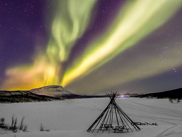 Haltinsaana in Lappland