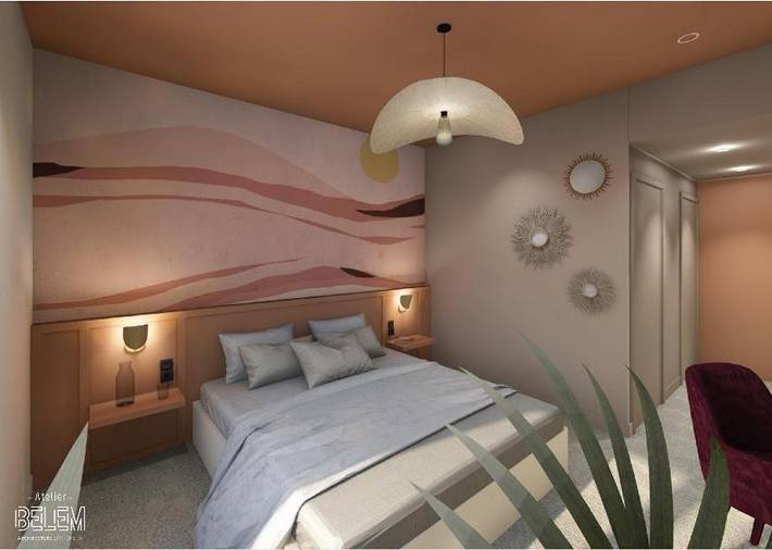 Hotel para 4 personas, con terraza - 1