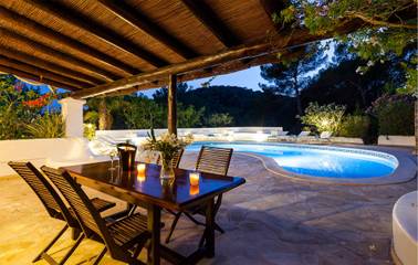 Ferienhaus in Santa Eulària des Riu, Ibiza Osten für 7 