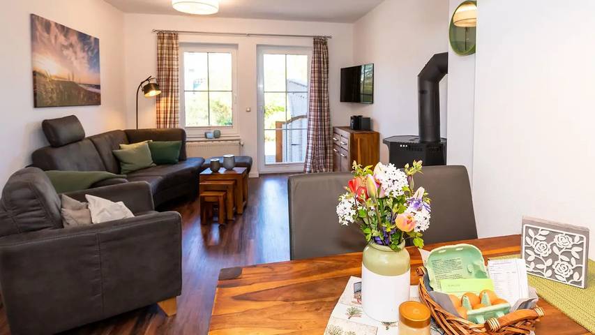 Ferienwohnung für 2 Personen, mit Garten und Terrasse