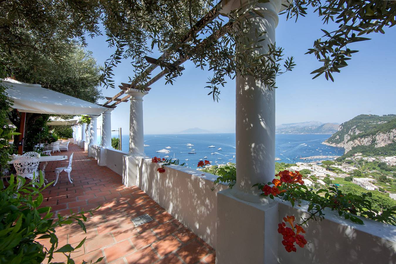 Villa Ginestra in Capri, Province de Naples
