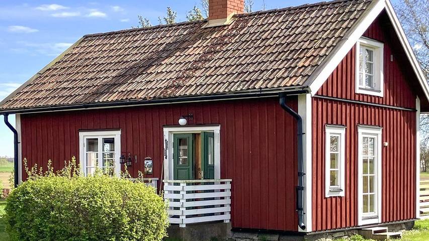 Ferienhaus für 2 Personen, mit Garten, mit Haustier in Ödeshög
