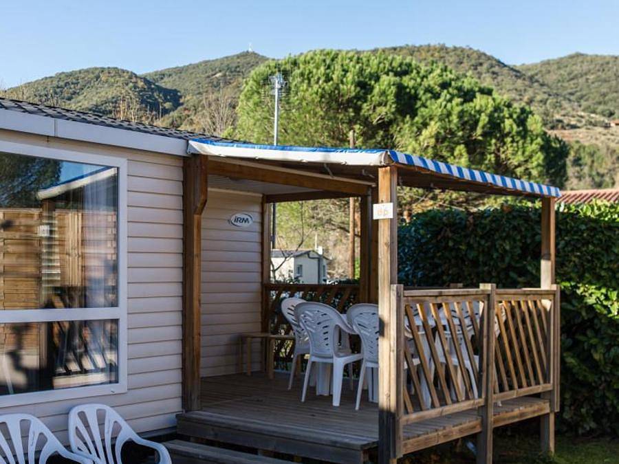 Camping Paradis - Vallespir  - Mobilhome 6 personas - Camelia in Arles-sur-Tech, Región Céret