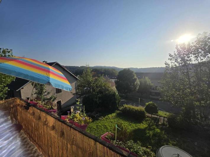 Gîte pour 4 personnes, avec vue et balcon, adapté aux familles à Maîche