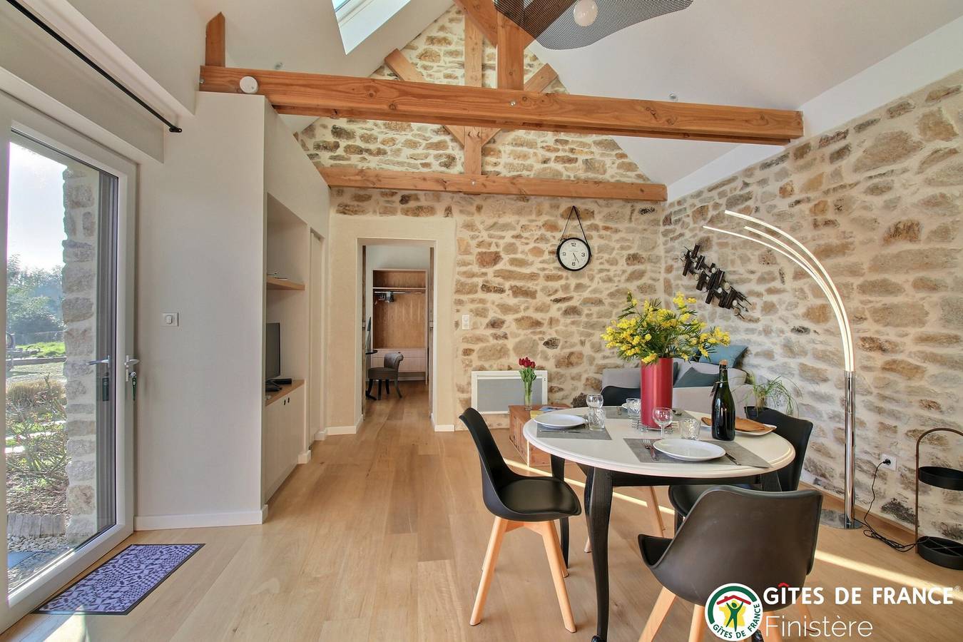 Gîte für 2 Personen mit Terrasse in Fouesnant, Côte de Cornouaille