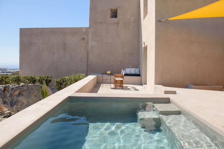 Ferienhaus für 2 Personen, mit Garten und Meerblick