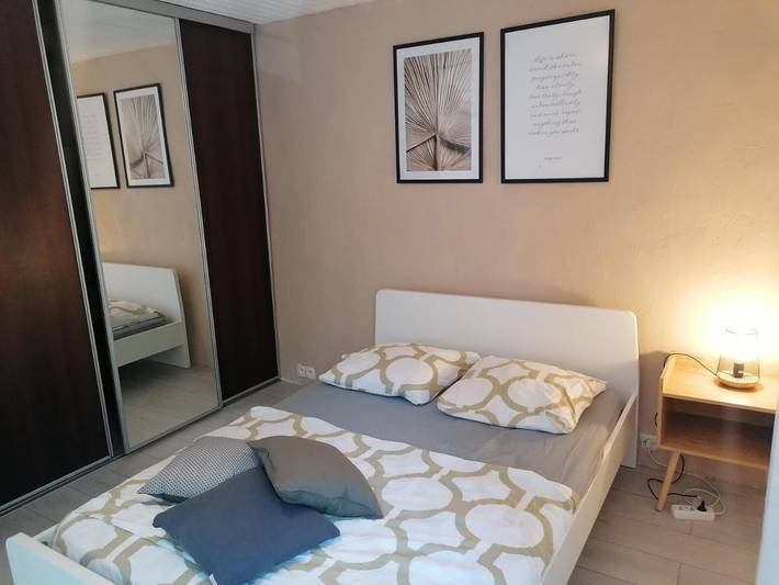 Appartement de vacances pour 9 personnes, avec Balcon et Terrasse ainsi que Jardin et Vue