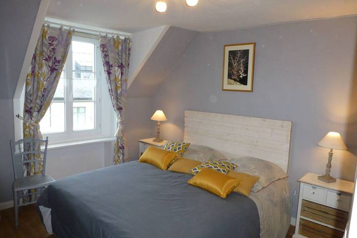 Appartement de vacances pour 3 personnes, avec jardin