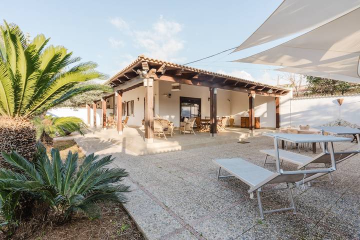 Ferienhaus für 7 Personen, mit Garten auf Sizilien