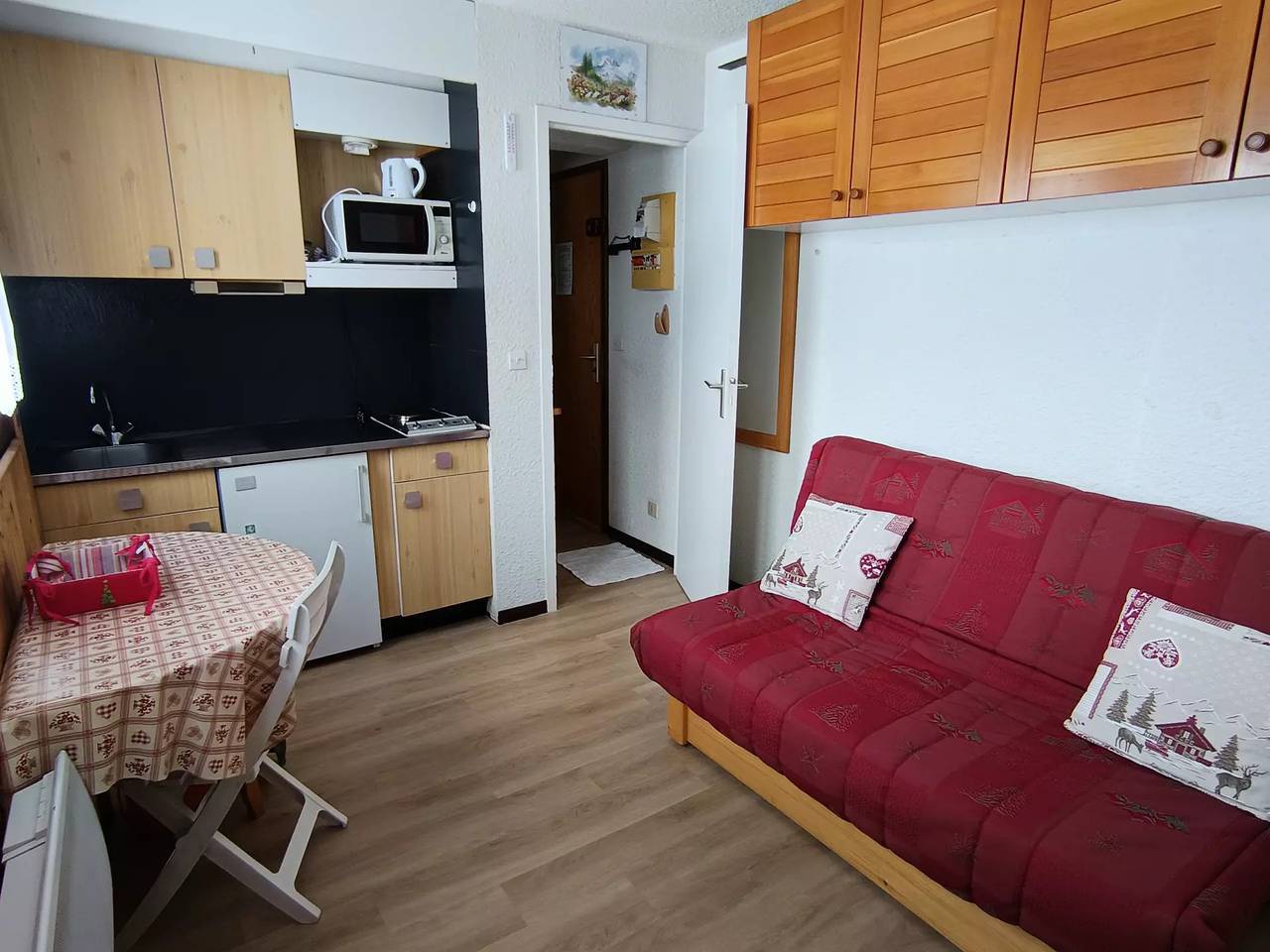 Gehele studio, Mini studio voor 2 personen - Speciaal klein budget in Montgenèvre, Briançon en omgeving