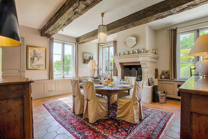 Location de vacances pour 6 personnes, avec Balcon et Jardin à Saint-Martin-aux-Chartrains