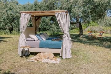 Bungalow für 2 Personen, mit Ausblick und Garten in Rethymnon
