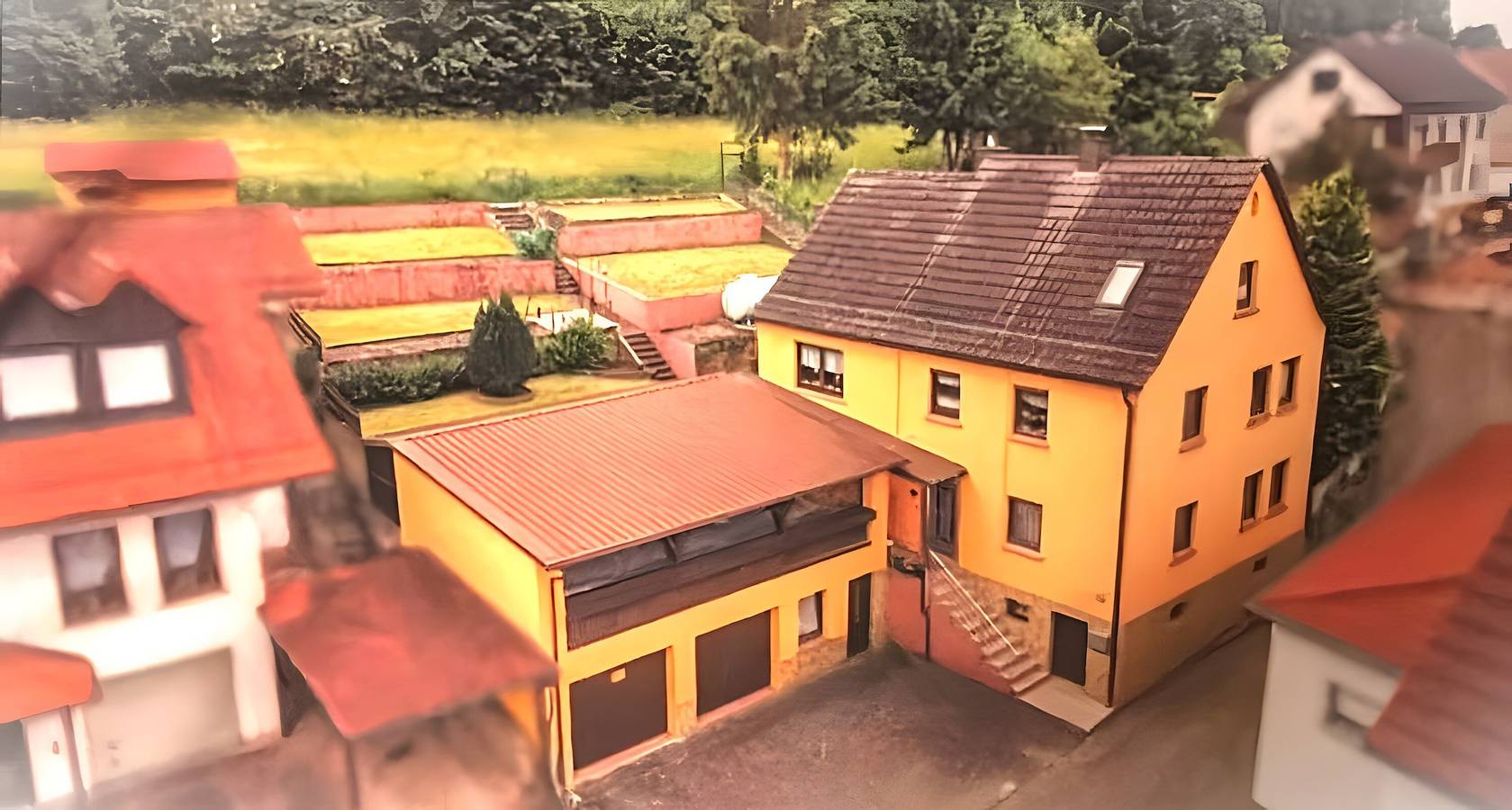 Ganze Wohnung, Wohnung am Main 1 mit privater Terrasse in Gemünden am Main, Maindreieck