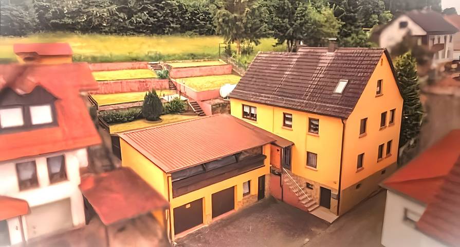 Ferienwohnung für 3 Personen, mit Garten in Spessart-Mainland