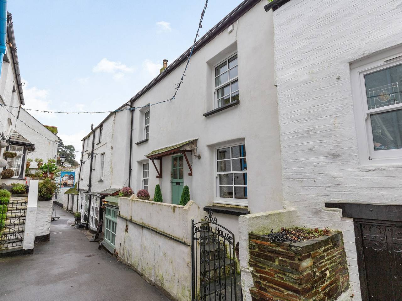 Talland House in Polperro, Cornualles