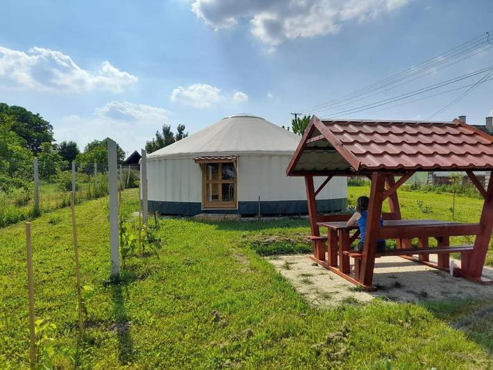 Camping für 5 Personen, mit Ausblick und Garten in Ungarn