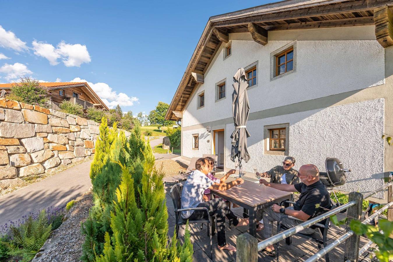 Ganze Ferienwohnung, Ferienwohnung  mit Terrasse und zwei Schlafzimmer in Breitenberg, Ostbayern