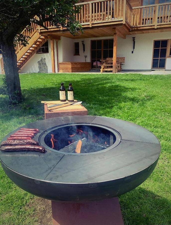 Ferienwohnung für 3 Personen, mit Sauna und Garten sowie Ausblick, mit Haustier in Bach - 2