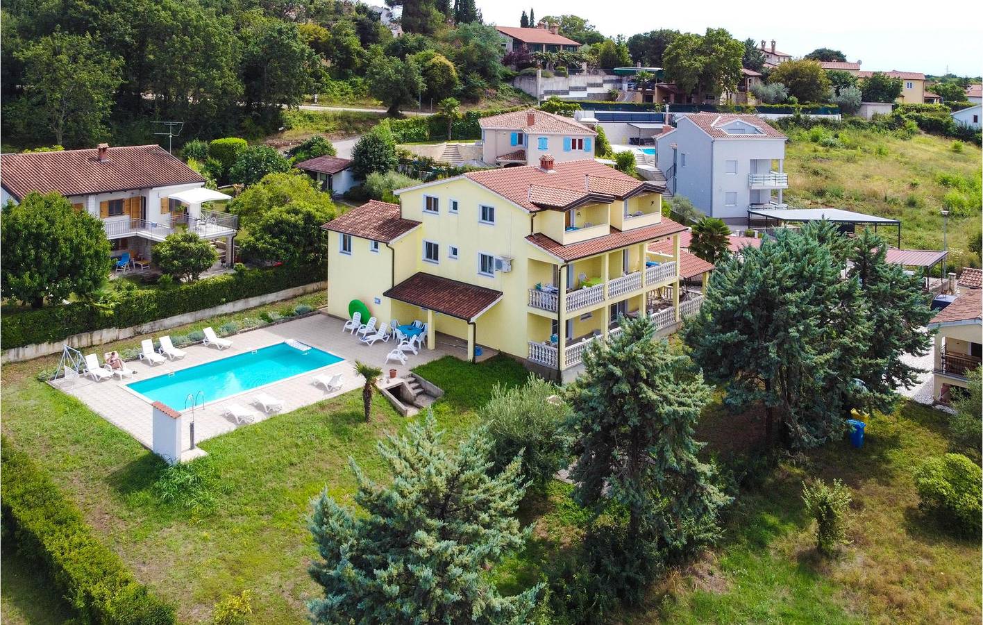 Ganze Ferienwohnung, Ferienwohnung für 5 Personen mit Terrasse in Mugeba, Porec und Umgebung