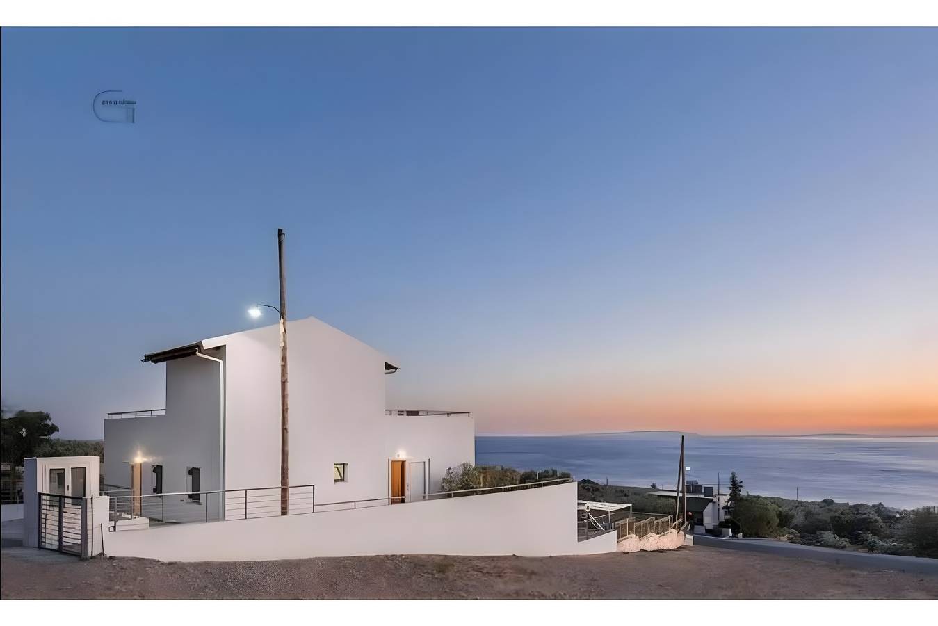 Geheel appartement, Libyan Breeze — Vakantiewoning met zeezicht, privézwembad, tuin & wifi in Chania en omgeving