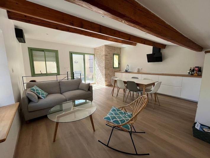 Location de vacances pour 7 personnes, avec terrasse et vue dans Tour Barberousse Chateau De Gruissan - 3