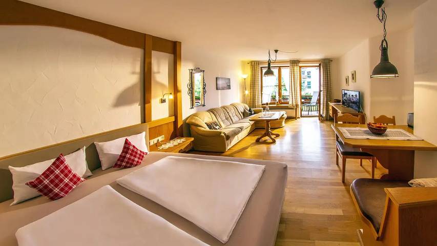 Ferienwohnung für 4 Personen, mit Balkon und Sauna sowie Garten in Bad Hindelang - 3