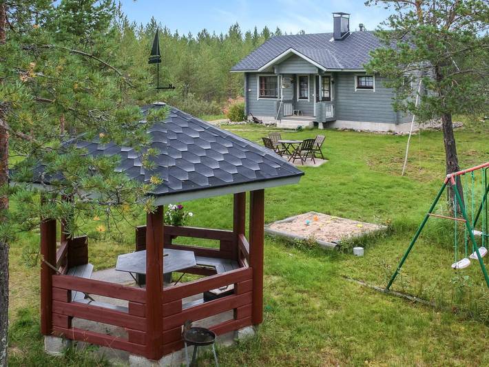 Ahonlaita in Kaukuanjärvi, Lappland