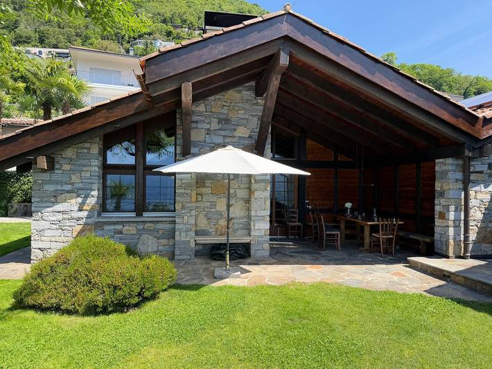 Ferienhaus für 8 Personen, mit Balkon und Garten sowie Pool und Sauna am Lago Maggiore (Schweiz) - 4