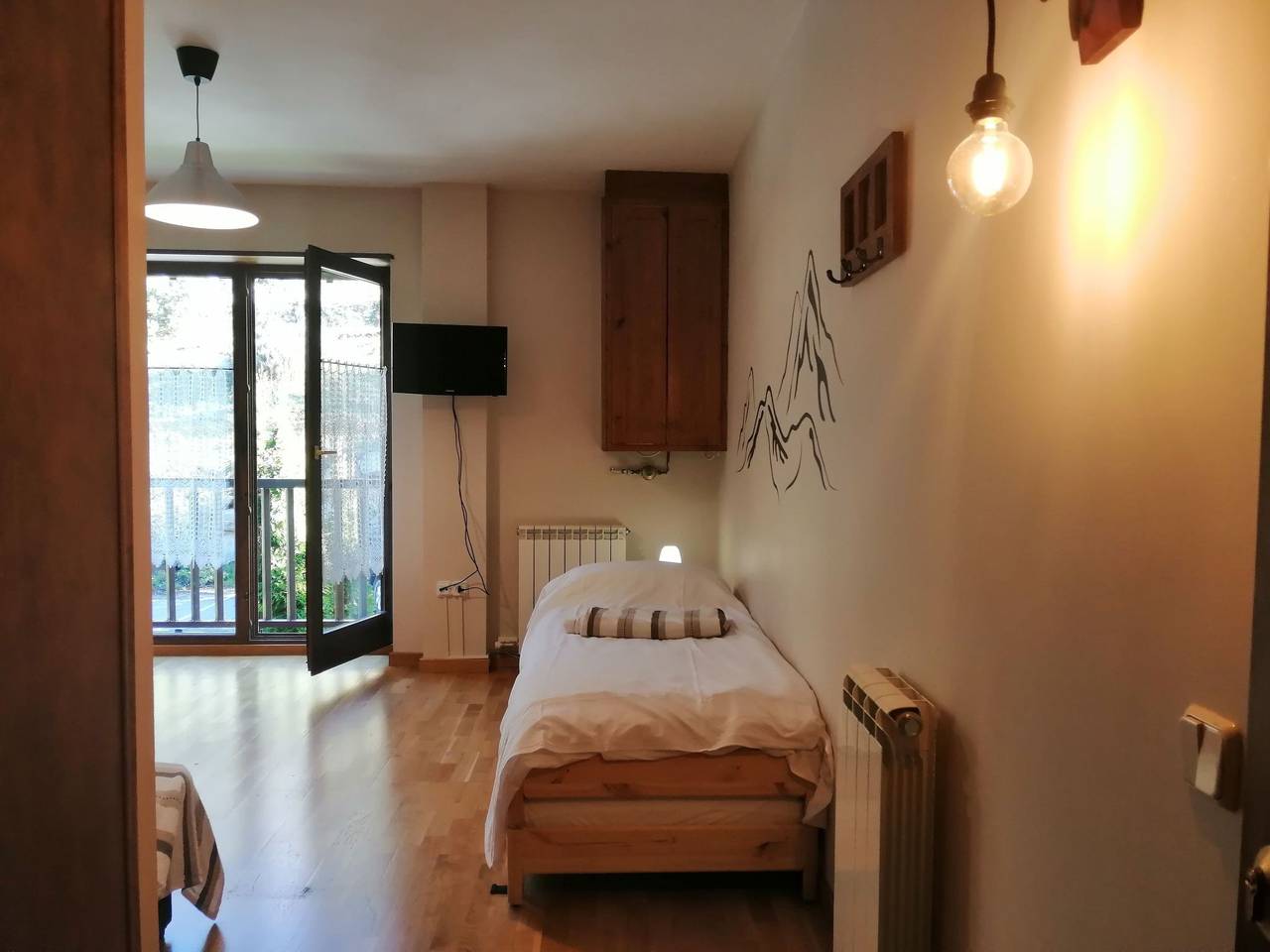 Appartement entier, Geräumiges Studio mit Balkon Erta 2 Vall de Boí in Pla de l'Ermita, La Vall de Boí