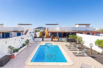 Villa für 6 Personen, mit Garten auf Lanzarote