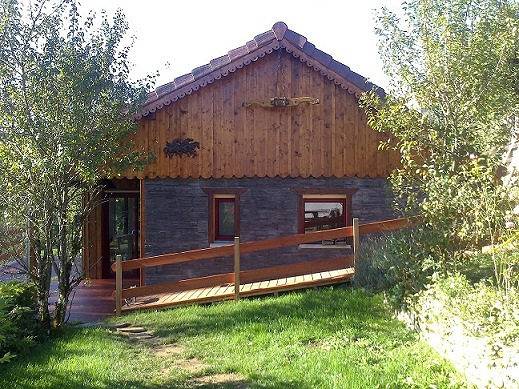Chalet pour 6 personnes, avec Terrasse et Jardin