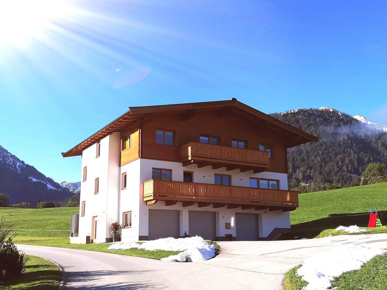 Appartement, douche, Wc, balkon in Fieberbrunn, Bezirk Kitzbühel (stad)