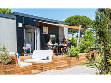 Gîte pour 6 personnes, avec piscine et vue sur l’océan à Vendres
