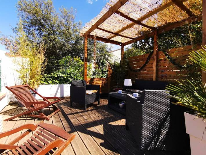 Maison de vacances pour 4 personnes, avec piscine et terrasse à Laroque-des-Albères