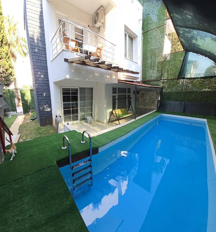 Ferienhaus für 12 Personen, mit Garten und Ausblick sowie Pool in Belek