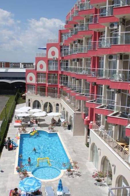 Rose Garden Omax Apartments in Slantchev Briag, Bourgas (oblast)