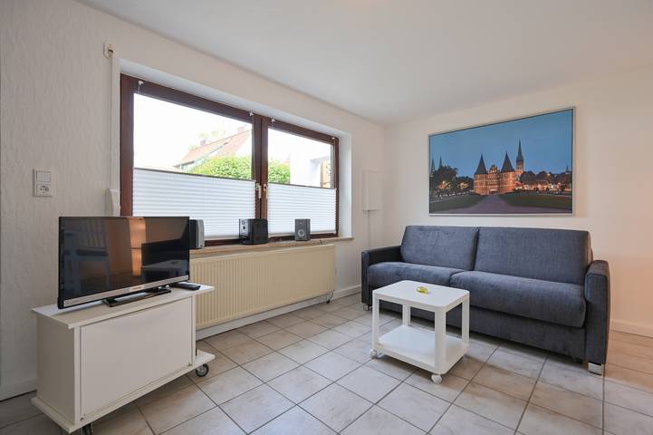 Bungalow für 3 Personen, mit Terrasse und Garten