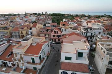 Cottage pour 2 personnes, avec terrasse et vue à Torre Faro