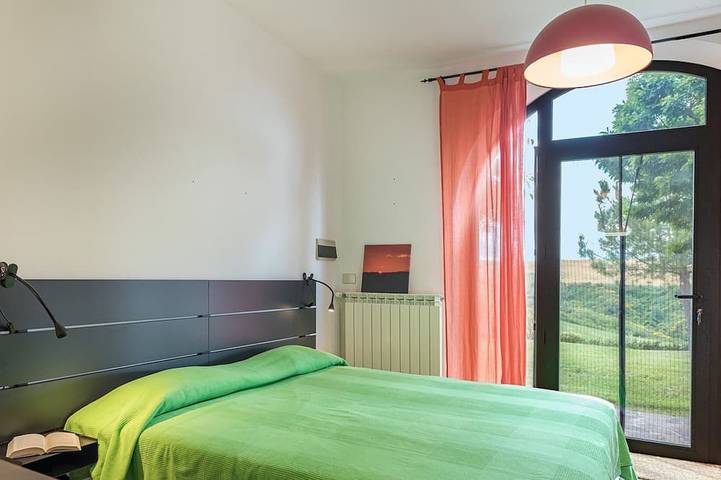 Privates toskanisches Landhaus für 8 Personen mit privatem Pool in San Giovanni d'Asso, Montalcino