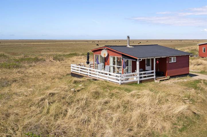 Ferieudlejning for 4 personer, med sauna og terrasse, husdyr tilladt på Rømø