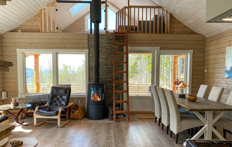 Ferienhaus für 6 Personen mit Ausblick in Skodje