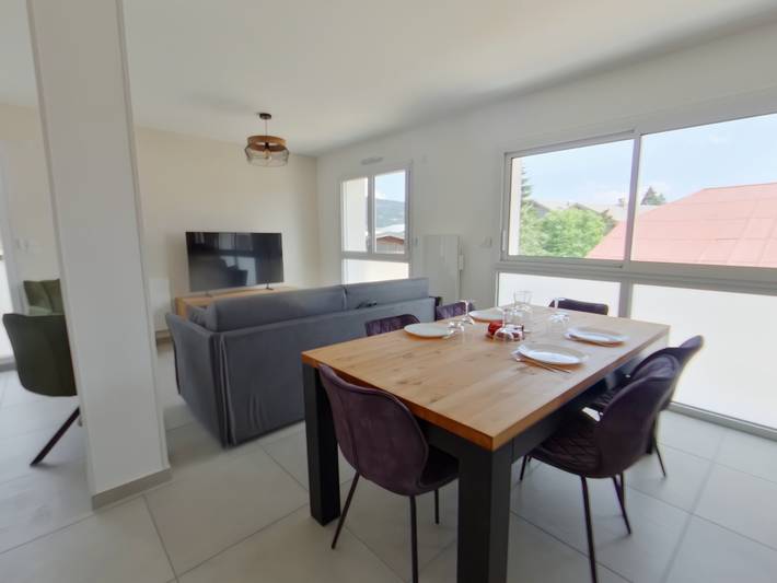 Ganze Wohnung, Neues Apartment in Les Rousses - 6 Pers. in Les Rousses, Regionaler Naturpark Hochjura