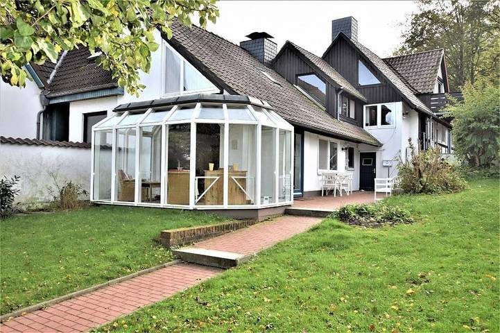 Ferienwohnung für 3 Personen, mit Ausblick und Garten in Hohwacht