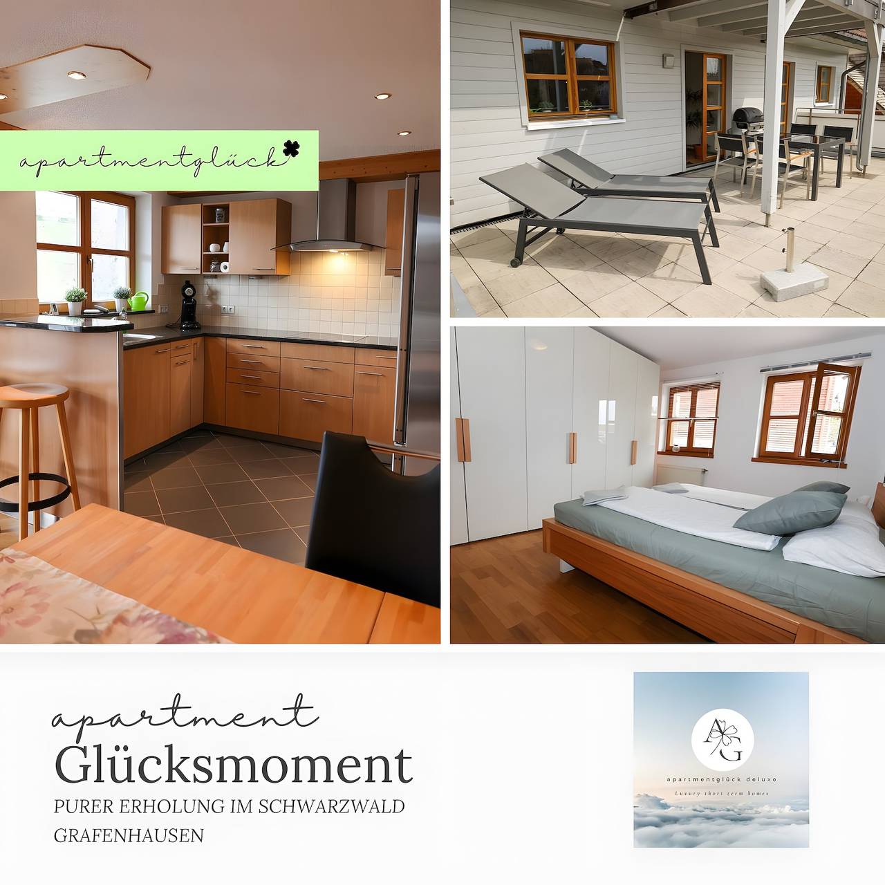 Ganze Wohnung, Glücksmoment Apartment – Relaxation in the Black Forest in Grafenhausen, Südschwarzwald