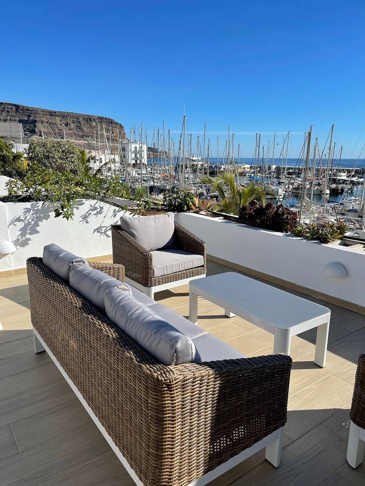 Ferienwohnung für 4 Personen, mit Meerblick und Balkon/Terrasse in Puerto de Mogan - 3