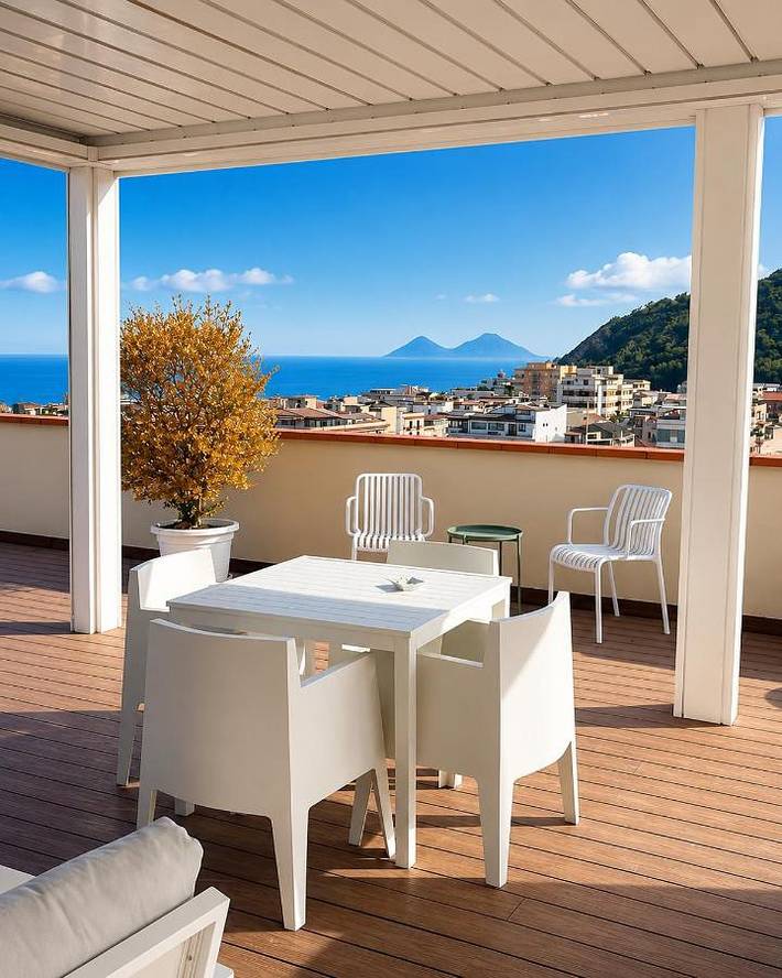 B&b per 2 persone, con Terrazza e Panorama a Capo d'Orlando