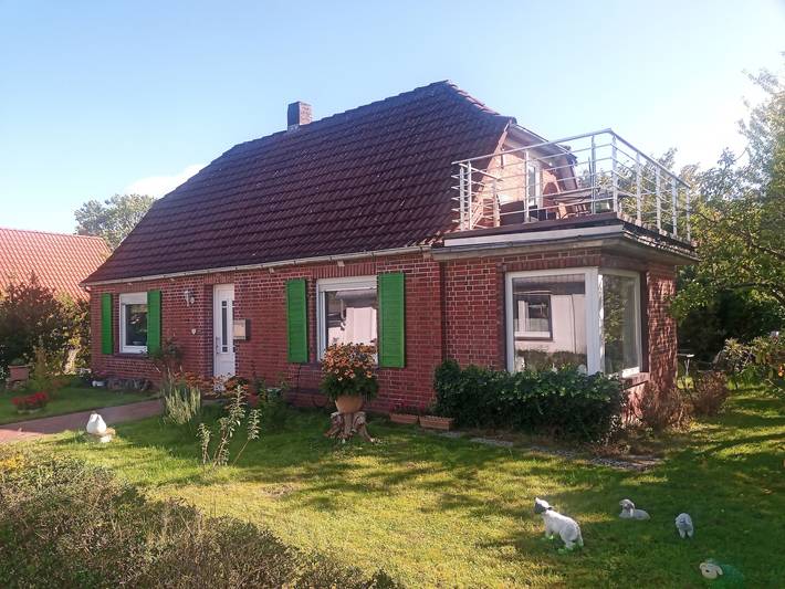 Ferienhaus für 2 Personen, mit Garten in Ihlienworth